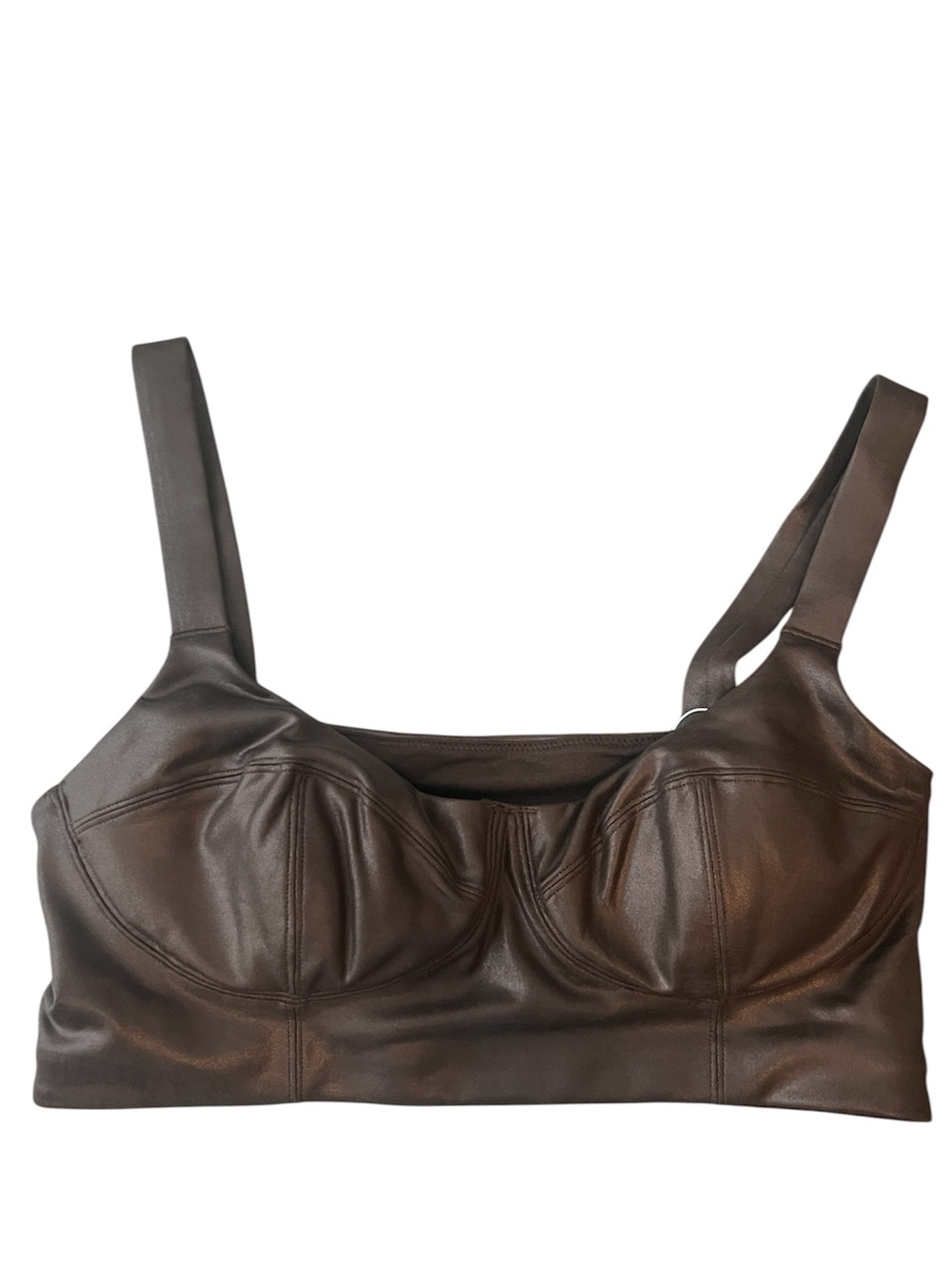 Lululemon Everlux Longline Workout Bra Matte Foil - Medium